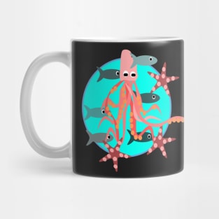 Octopus, in his element Mug